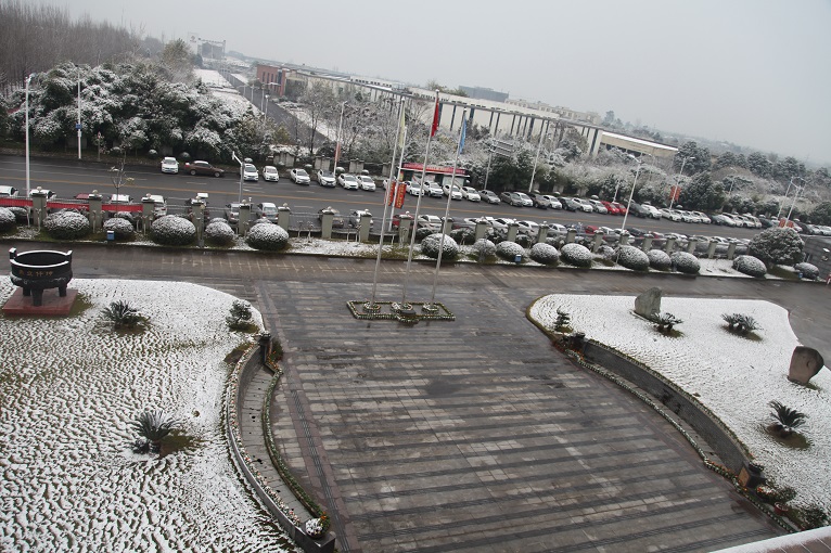 一場(chǎng)雪，才知道您有多美！